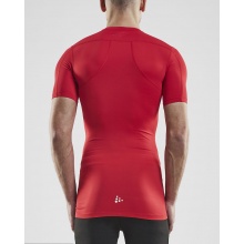 Craft Compression T-shirt (tight fit) Pro Control Underwear red Men